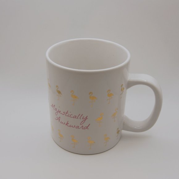 Flamingo Coffee Mug Majestically Awkward Love Your Mug - Picture 3 of 4